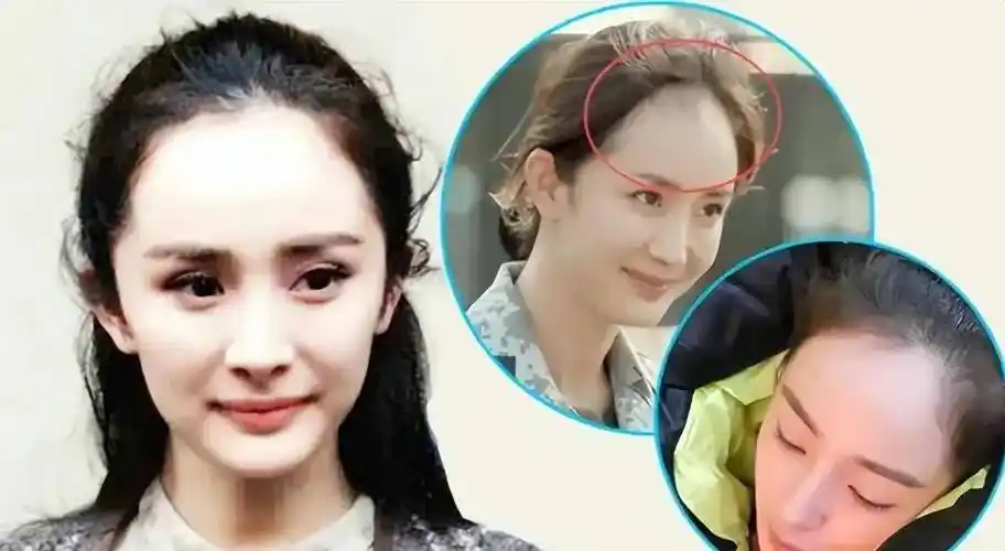 原创杨幂17岁时就被成龙搂在怀中举止亲密对比照揭露杨幂整容真相