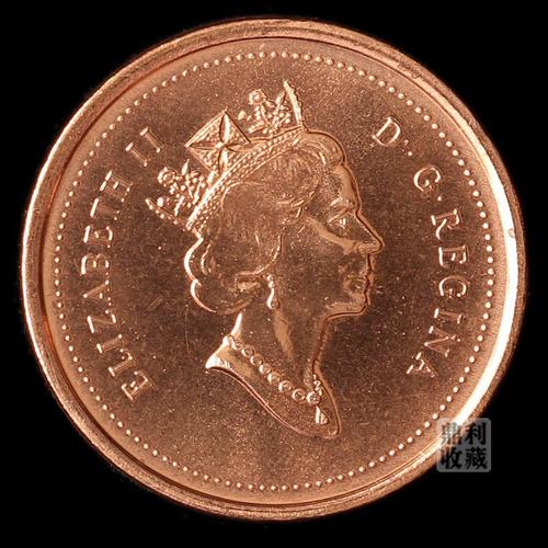 全新真币加拿大枫叶女王1分19mm美洲各国外币硬币钱币收藏真品