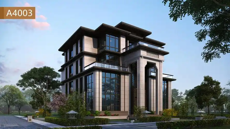 8款新中式别墅,你pick哪一个?__凤凰网