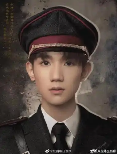 tfboys 军装照,一身正气的帅气酷盖