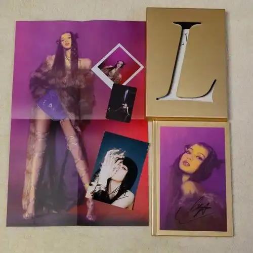 blackpink lisa 限量签名 迷你1辑一专