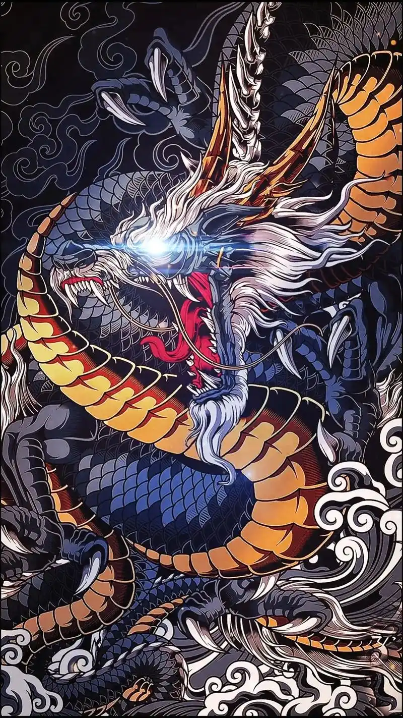 龙腾虎跃,吉祥如意#抖音图文来了 #壁纸  - 抖音