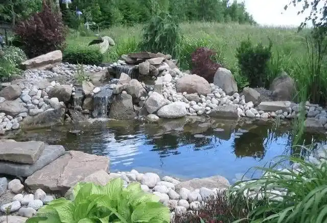 庭院风水池(客家风水池)