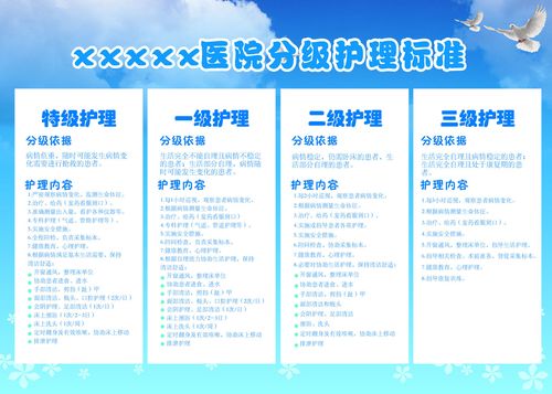 578海报印制海报展板素材186医院分级护理标准