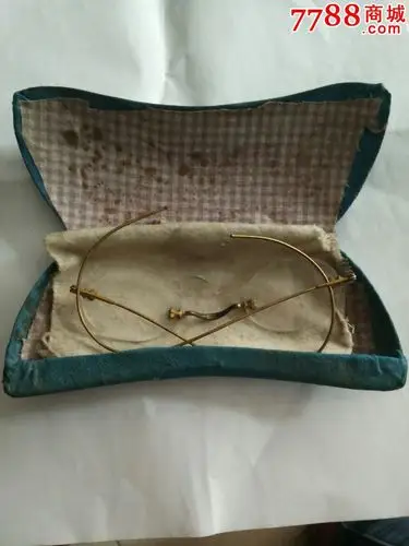 清代金丝腿老眼镜尺寸113cm