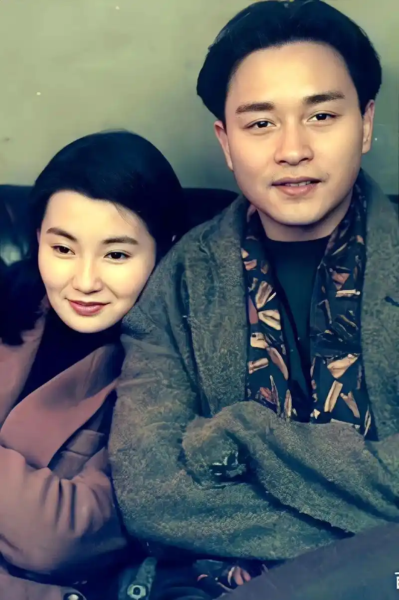 完美合拍 #张国荣和女明星合影#张国荣 #年代感 #一代人 - 抖音