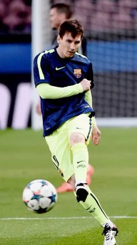 体育足球明星梅西昔日帅照手机壁纸