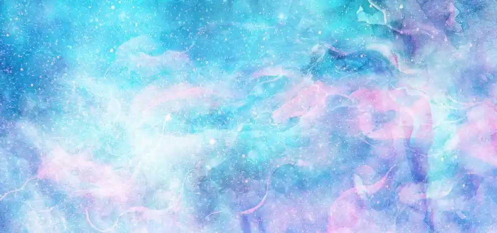 梦幻蓝紫色水彩唯美背景