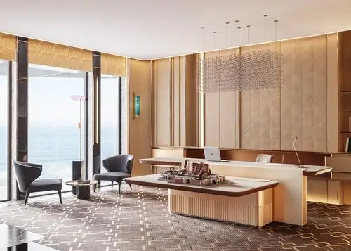 20个国外豪华家庭办公室设计2