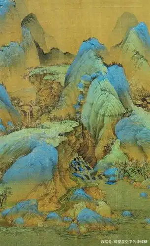 中国十大传世名画之一《千里江山图》
