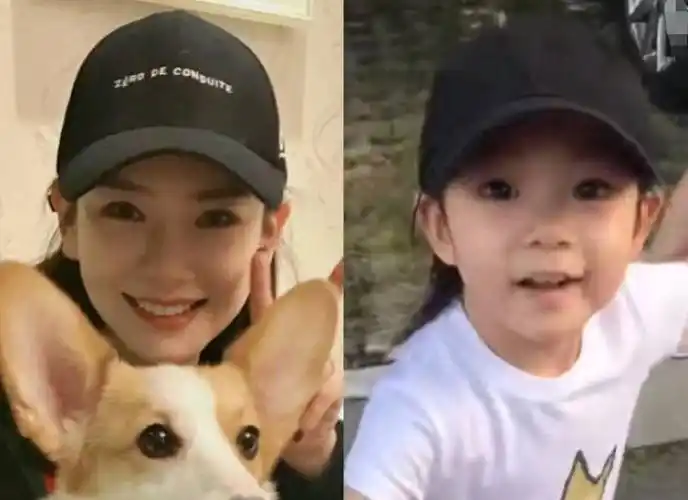 戚薇和女儿一模一样看清戚薇妈妈长相后祖孙三代的基因太强了