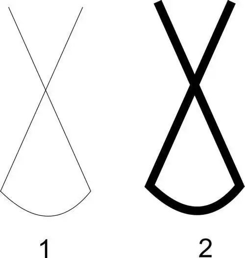 宽80x6604高大小对比的简笔画宽和窄简笔画