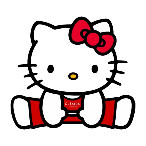 联名款瑜伽垫随处可见的hellokitty图案一条hellokitty联名款瑜伽垫
