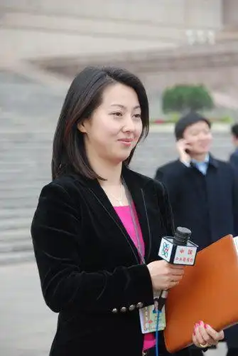 两会美女记者的风采