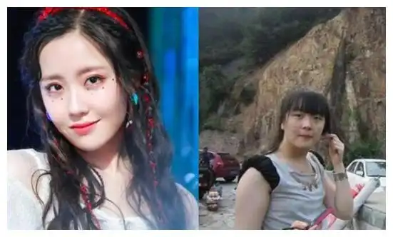 硬糖少女旧照卓璇普通希林娜依高村姑看到王艺瑾整容了