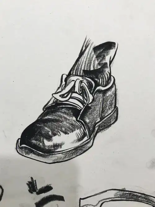 鞋子画法