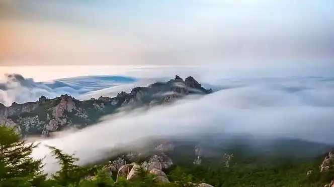 山东青岛崂山风景