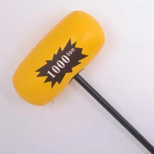 大号充气棒气锤黑色大千吨锤子儿童敲打玩具榔头气球活动搞怪惩罚道具