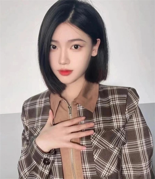 复古超a一刀切 高冷时尚巨霸气_女生短发 - 美发站