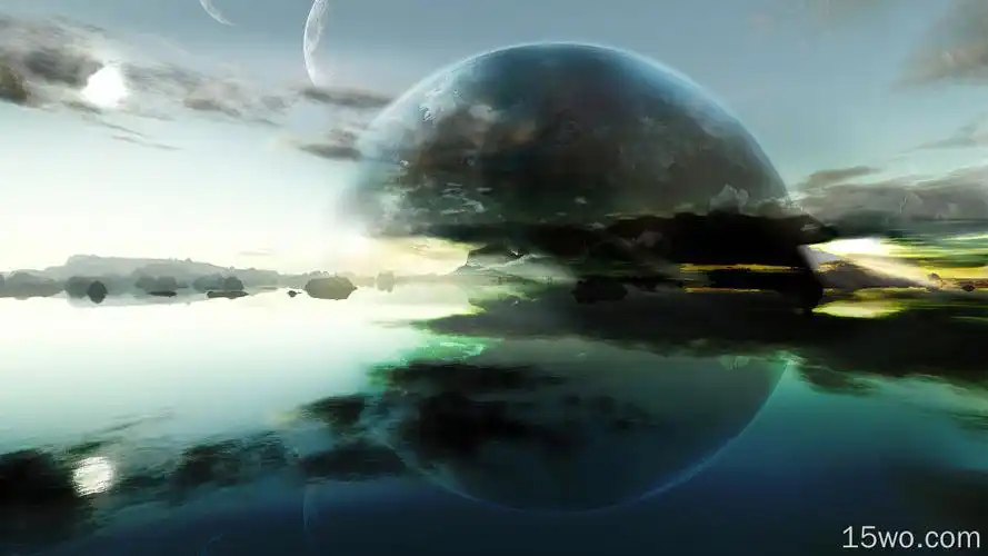 scifiplanetrisemanipulation4k壁纸