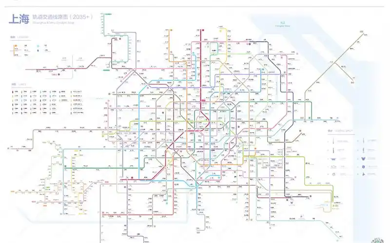 [上海地铁][轻地铁]远期规划图