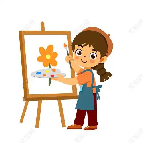 彩色卡通你画我猜年会游戏ppt模板你猜我画游戏