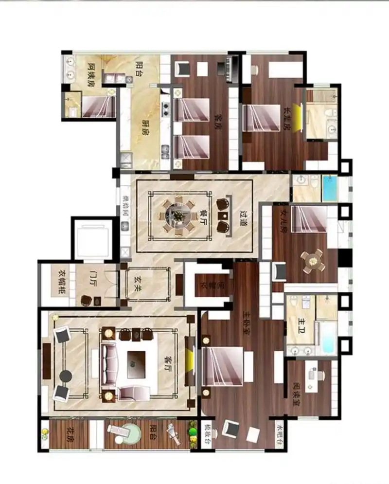 330平方的大平层