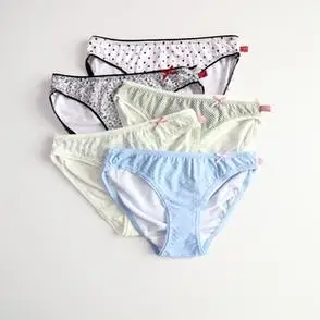 小码纯棉全棉裆少女生俏皮可爱新款甜美女士三角短裤女生碎花内裤