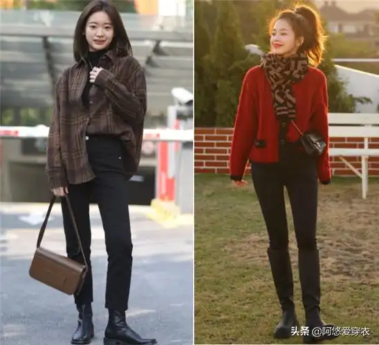 小脚裤配什么上衣好看秋冬九分裤怎么搭配鞋子