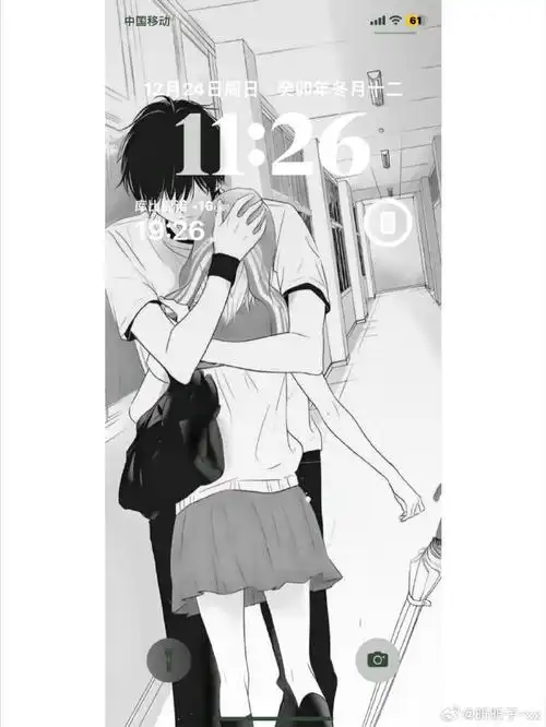 24黑白动漫 #壁纸##手机壁纸##高清壁纸##无水印壁纸##高清壁纸无水印