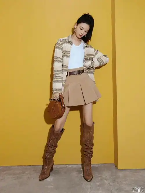 明星衣橱青春阳光的时髦女孩陈瑶