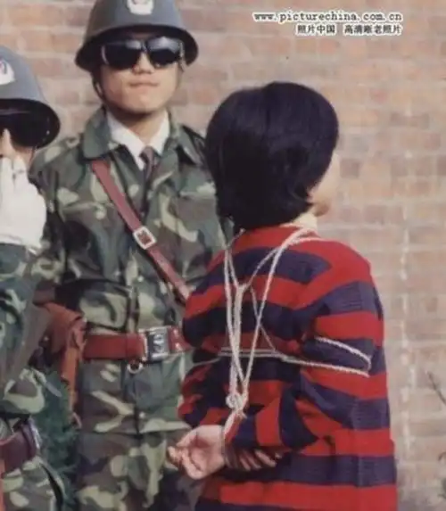 1991年女毒贩陶静被枪决实拍(图)