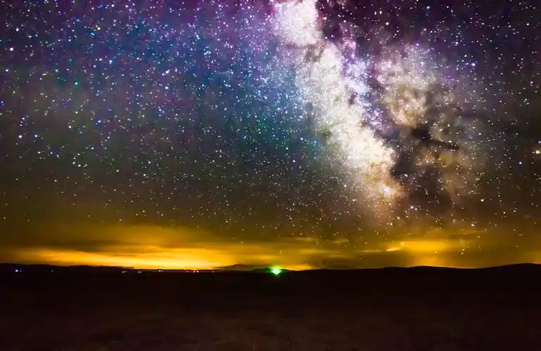 草原上的星空,内行批评,表扬不要,谢谢