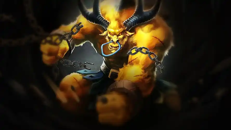 lol英雄联盟牛头酋长阿利斯塔皮肤金牛座阿利斯塔特效视频