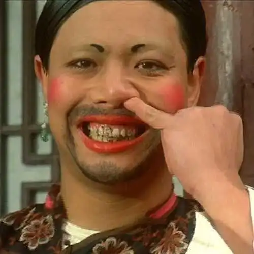 纹身表情夸张的头像