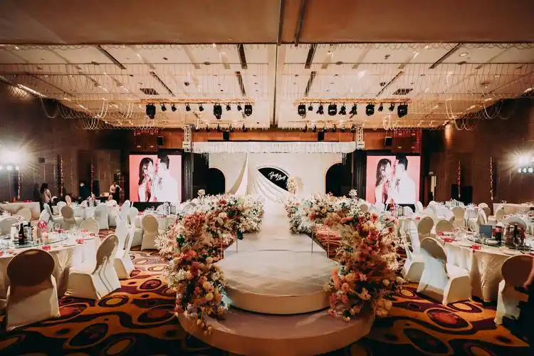 北京中奥马哥孛罗大酒店婚礼现场场景及细节