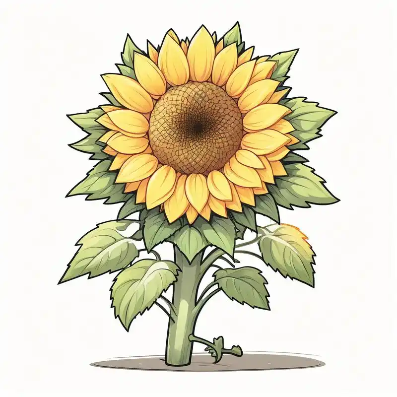 卡通向日葵头像🌻