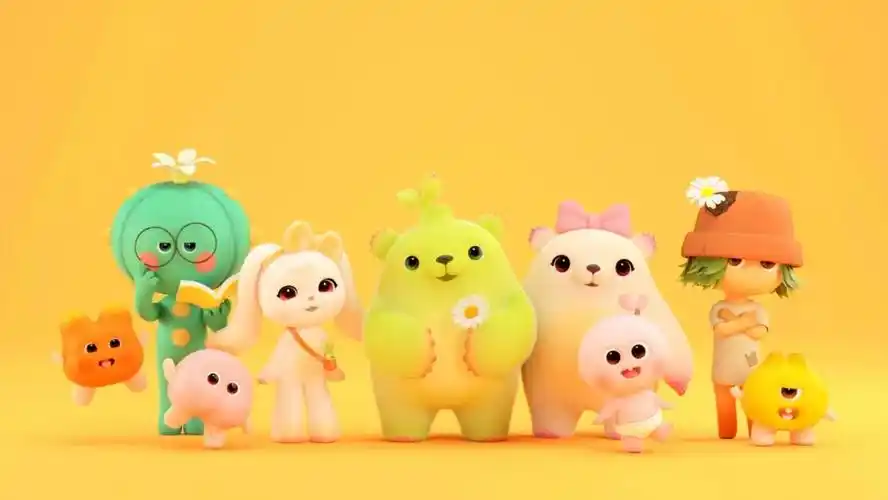 萌芽熊诞生于2016年,其原型是一盆养在窗台上的小