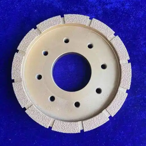 河南科美大理石瓷砖磨边轮修边倒角开槽v型金刚石磨盘非标定制