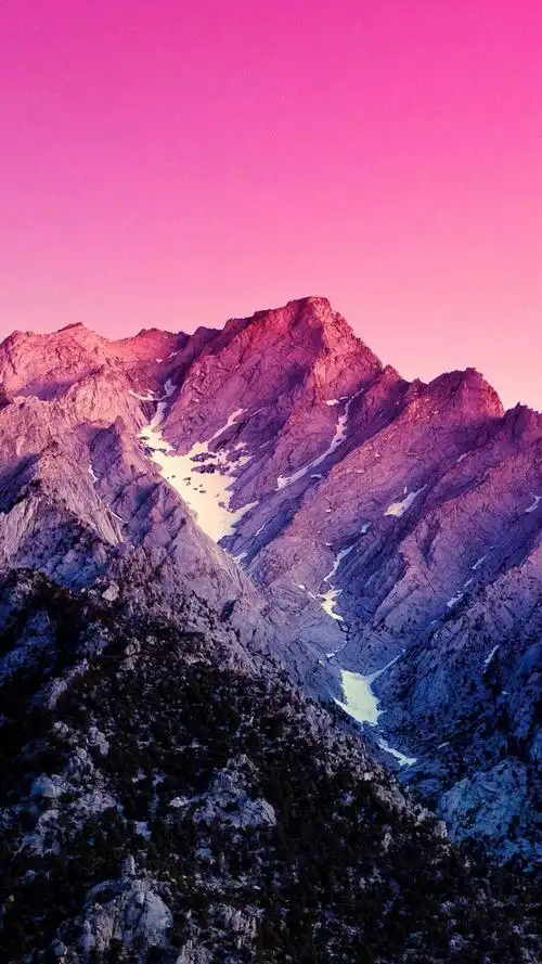 唯美大山自然风景,高清图片,手机锁屏桌面-壁纸族