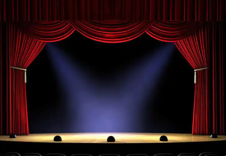 【转载】【精品背景*素材】做音画贺卡不可少的"舞台幕布素材 "
