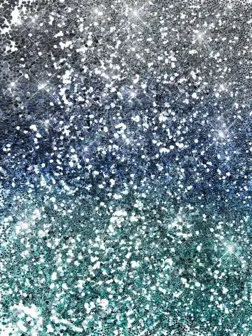 金银和蓝色闪光背景