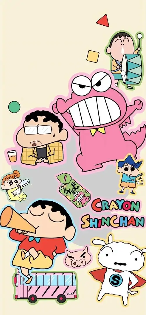 蜡笔小新##手机壁纸##锁屏壁纸##二次元