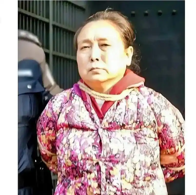 2018年,女毒贩杨克莲被押往刑场执行死刑,此时的杨克莲满脸憔悴和悔恨