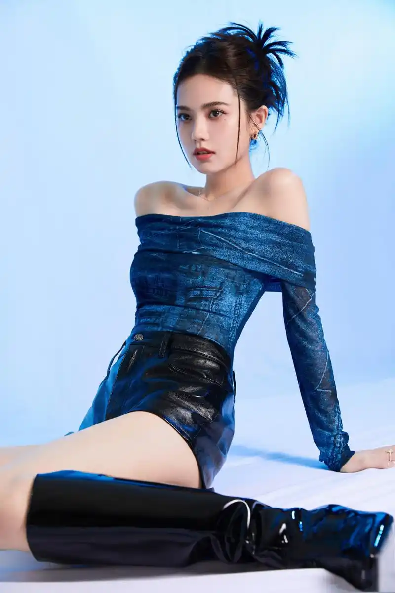 姜珮瑶,男人装写真