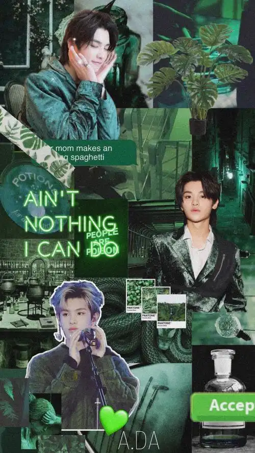 黄明昊拼贴壁纸自制