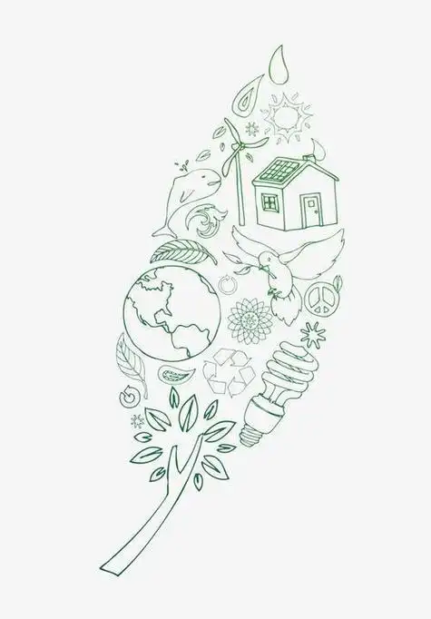 环境保护宣传画简笔画