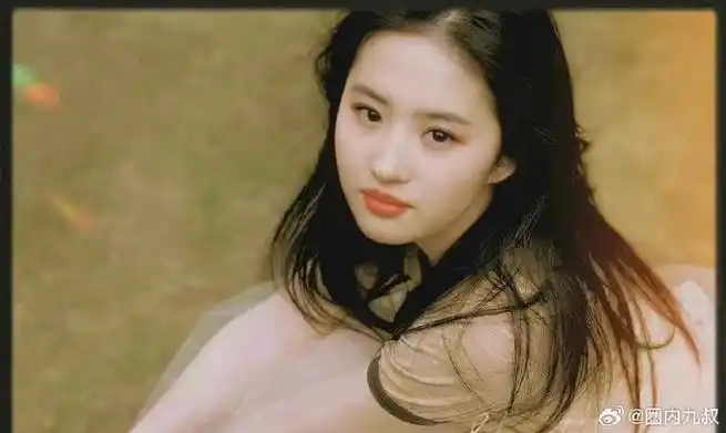 刚出道时期的刘亦菲#刘亦菲刚出道时候的照片是白月光一样的存在,她