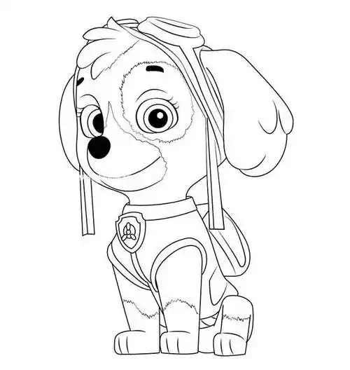 汪汪队简笔画 汪汪队简笔画幼儿