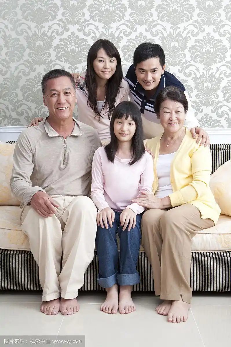 三代同堂,全家福